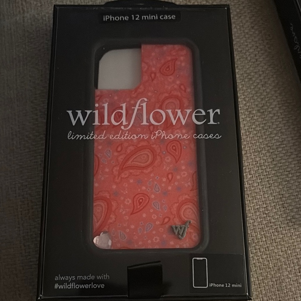 Wildflowers Pink iPhone 12 mini case